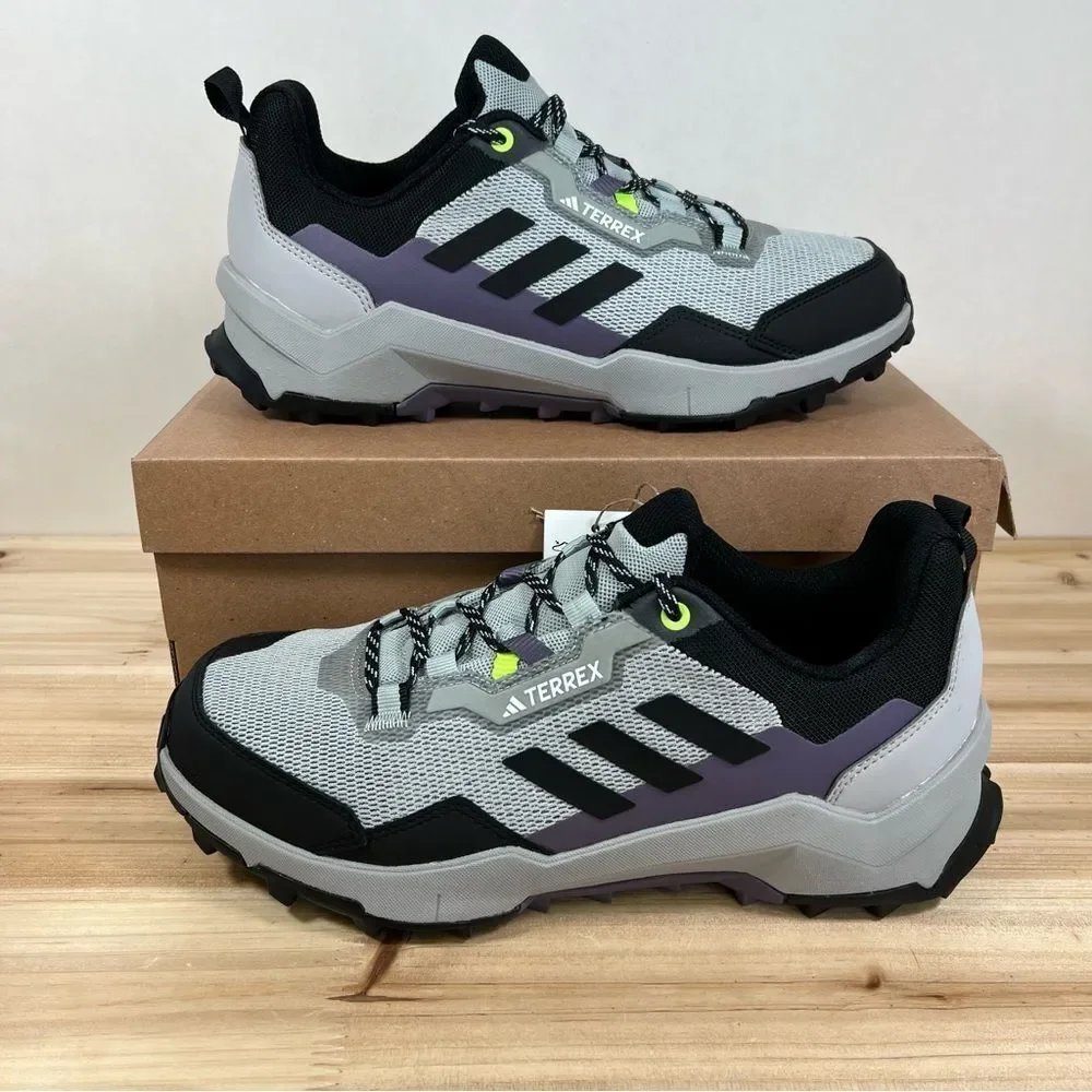 NEW Adidas Terrex AX4 hiking shoes trial running womens 8.5 wonder silver black - Picture 1 of 11